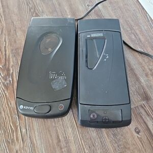 Lot Of 2 Tested VHS Rewinders- Kinyo & Emerson  Rw5201